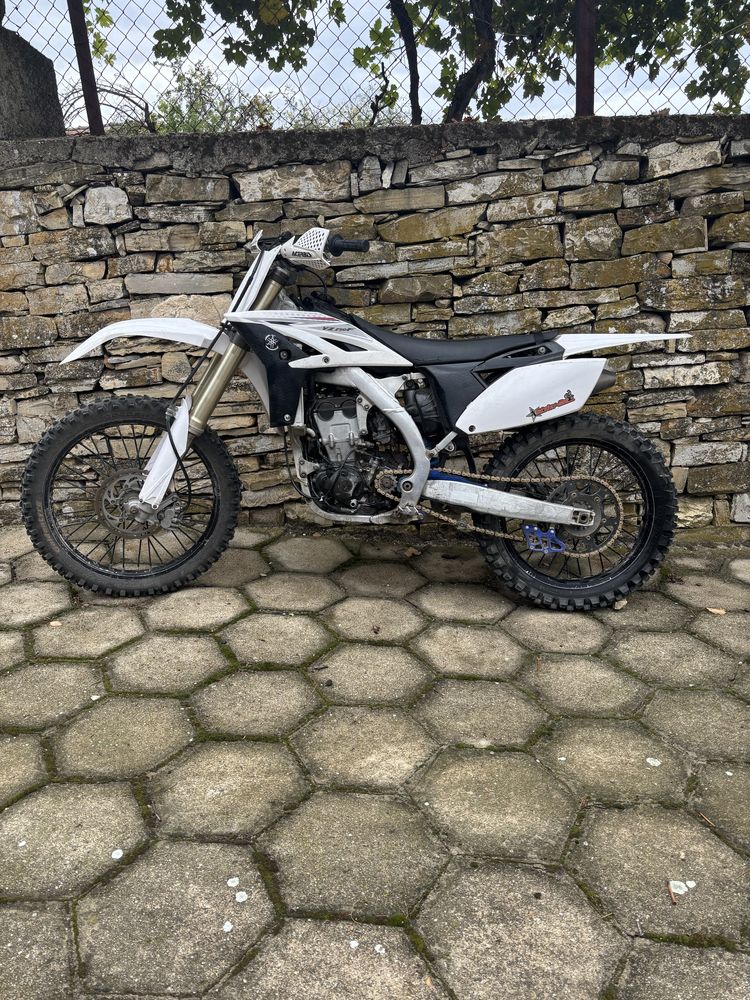 Yamaha yz250f white