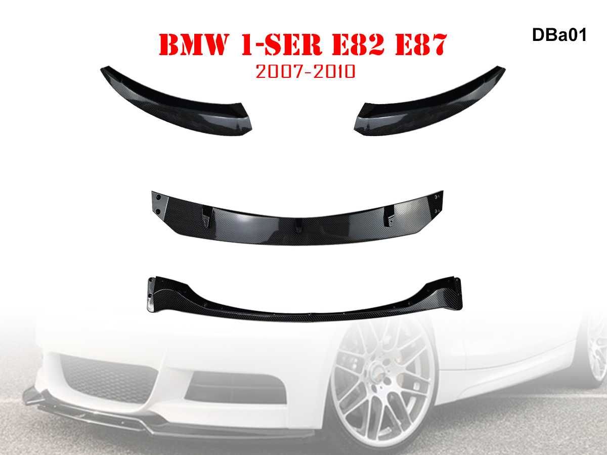Lip Prelungire Trim M Splitter Ornament Negru Bara Frontală BMW 1 E82