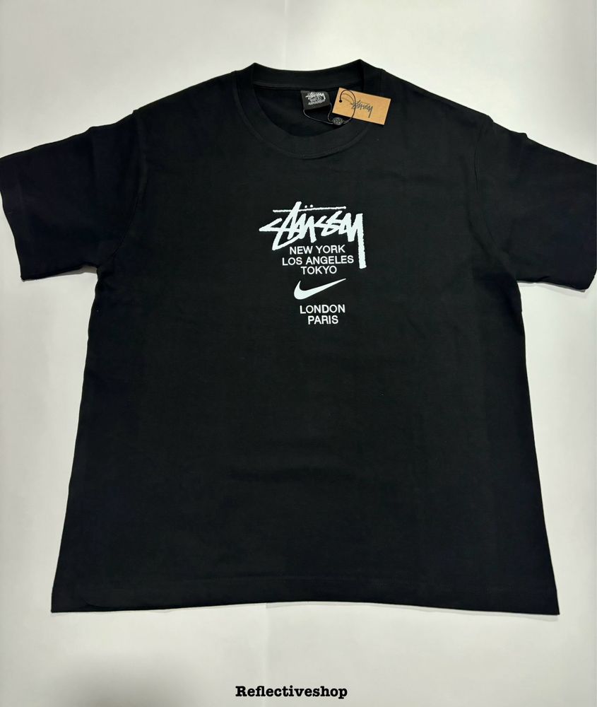 "Stussy Nike" white/black T-shirt