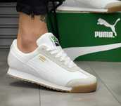Мъжки Маратонки Puma-roma Цвят- Бяло