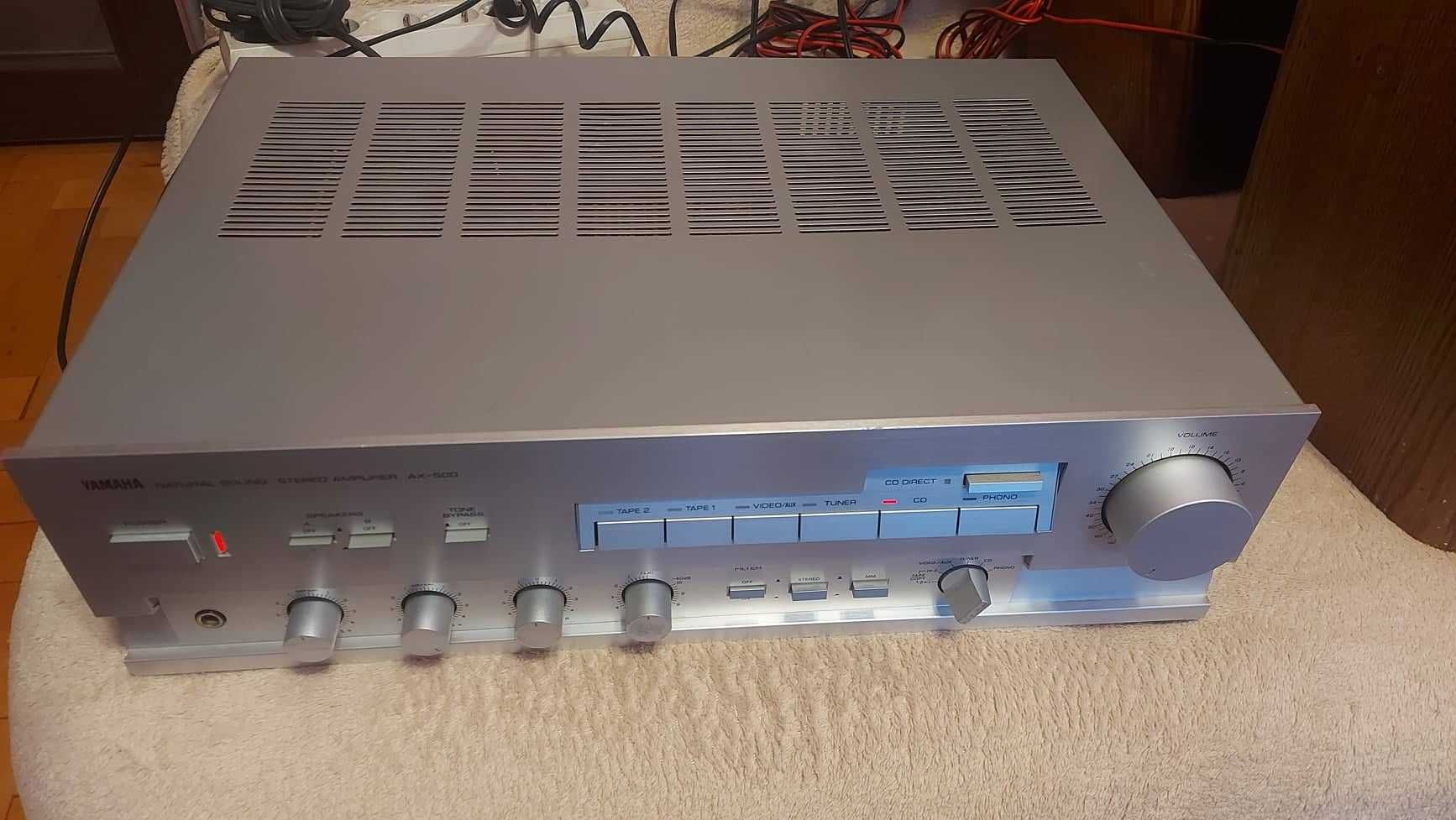 Vintage Yamaha AX-500 argintiu foarte rar