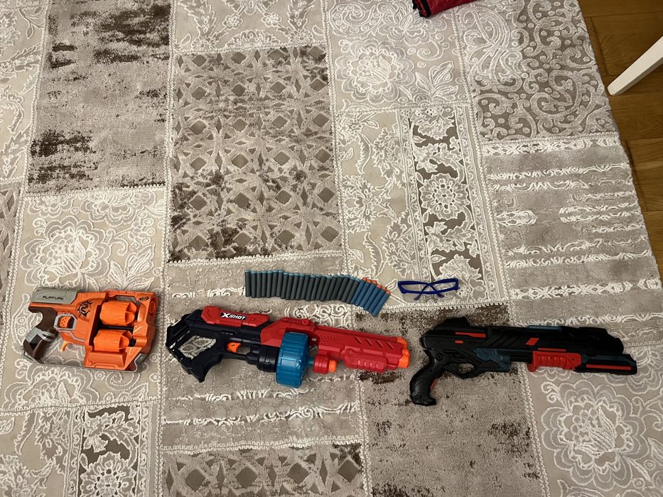 Афтоматы NERF  оригинал с гарантией!!! Цены разные скажу в личке!!!