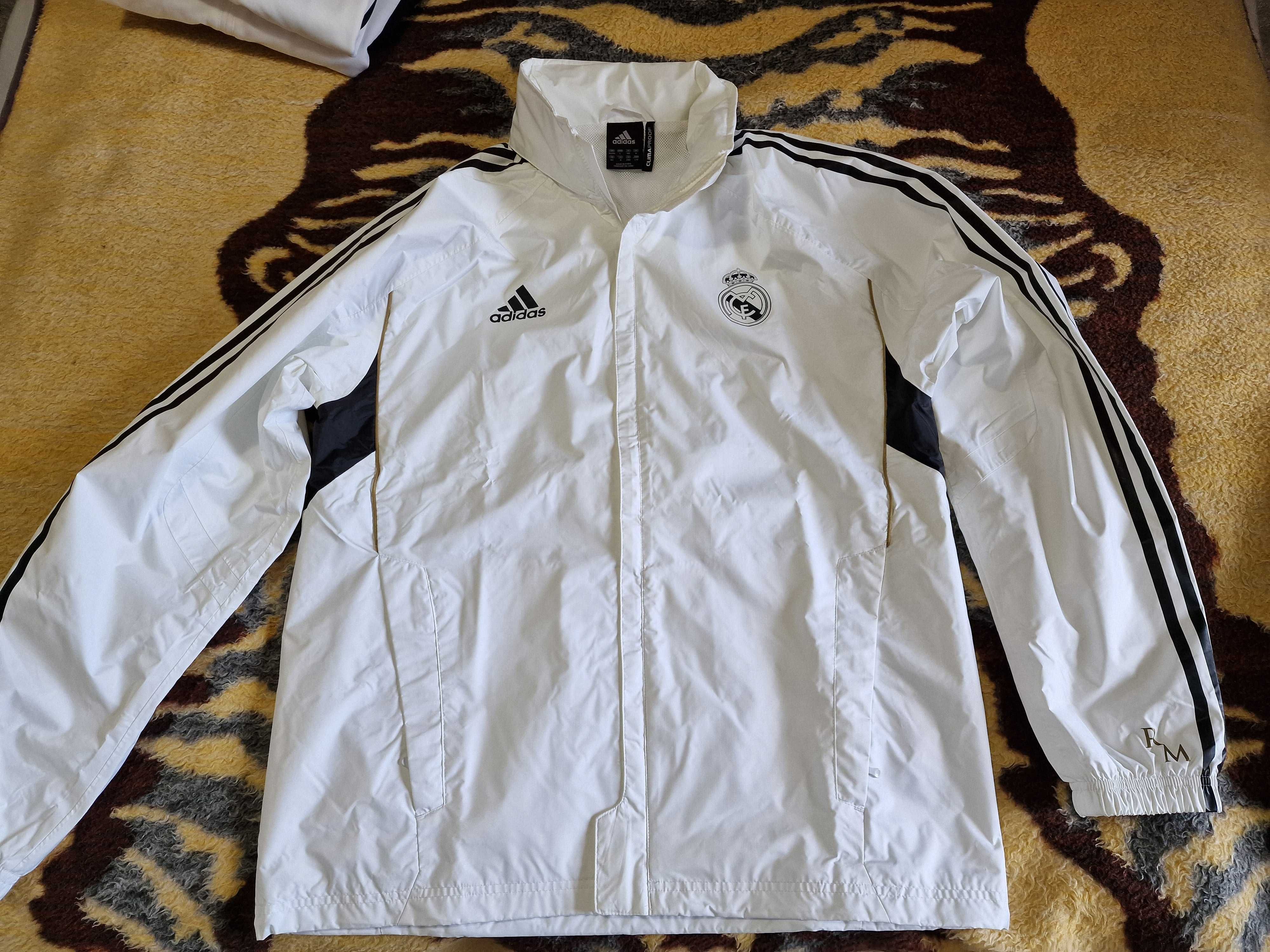 Geaca Real Madrid | Adidas | Clima Proof | Alb | L