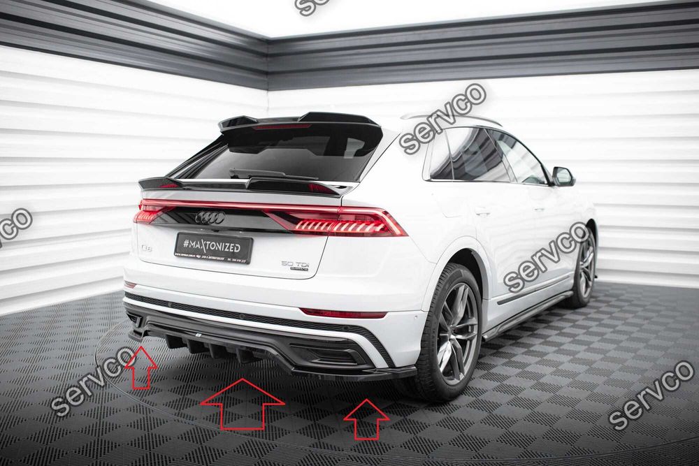 Pachet Body kit tuning Audi Q8 S-Line Mk1 2018-2023 v3 - Maxton Design