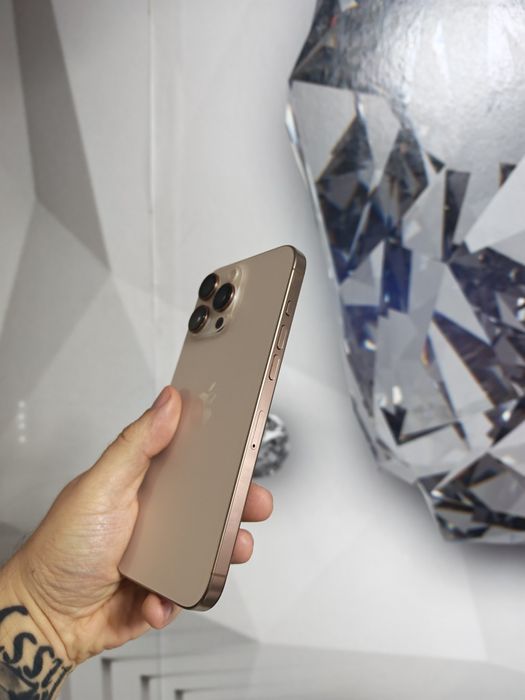 iPhone 16 Pro Max Gold 100%Bat Garanție impecabil totul original