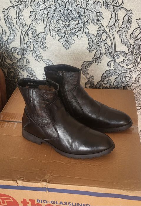 Мужские зимние полусапожки.