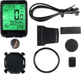 Безжичен велосипеден компютър с LCD подсветка  YIUAUOU
