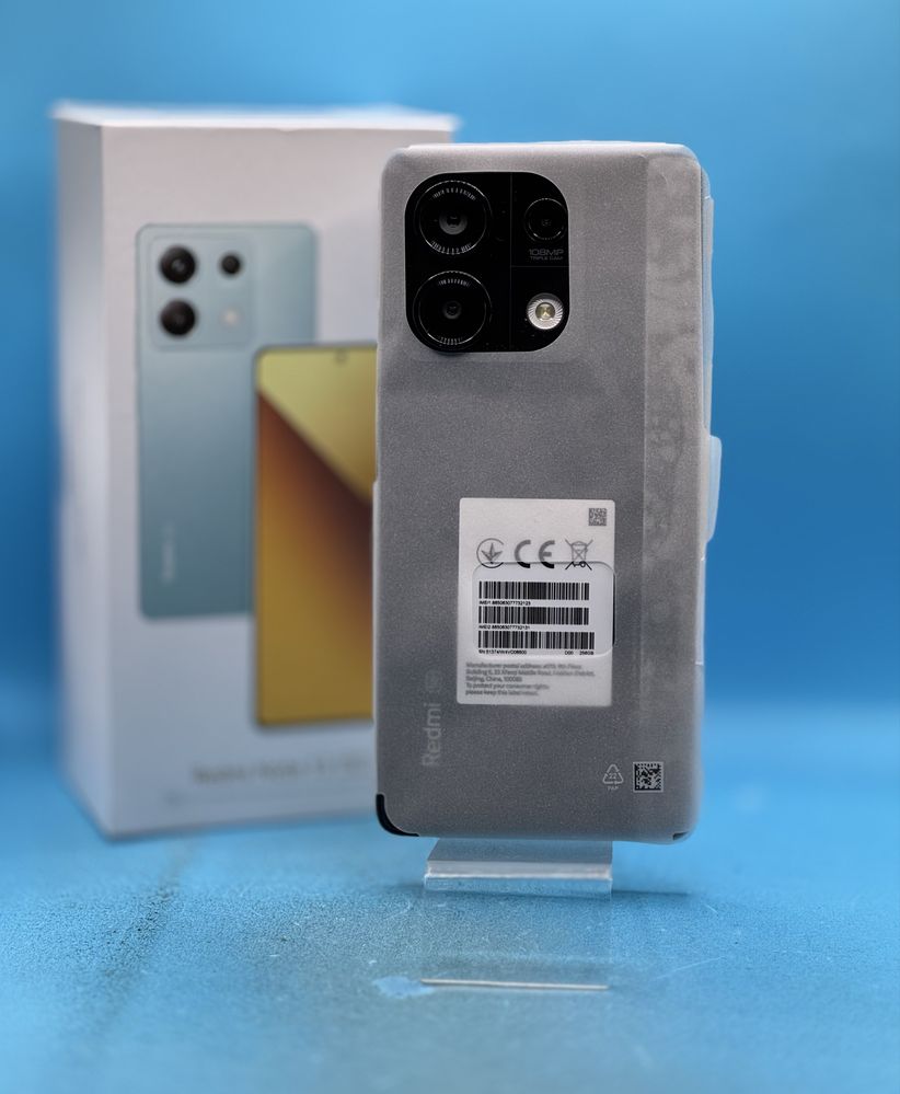 НОВ!!! Xiaomi Redmi Note 13, Dual SIM, 256GB, 8GB RAM, 5G, Black