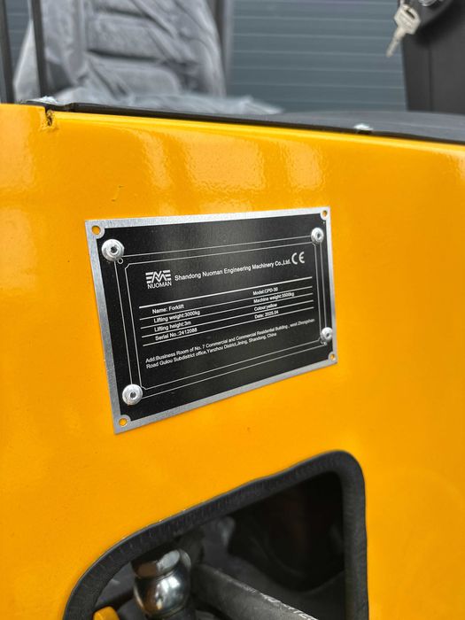 Stivuitor Electric 3T • Ridicare 3m • NOU • In Stoc la Sibiu