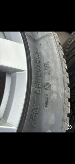 Jante R20 VW TOUAREG Q7 Q8 ETRON 285/45/20 GY