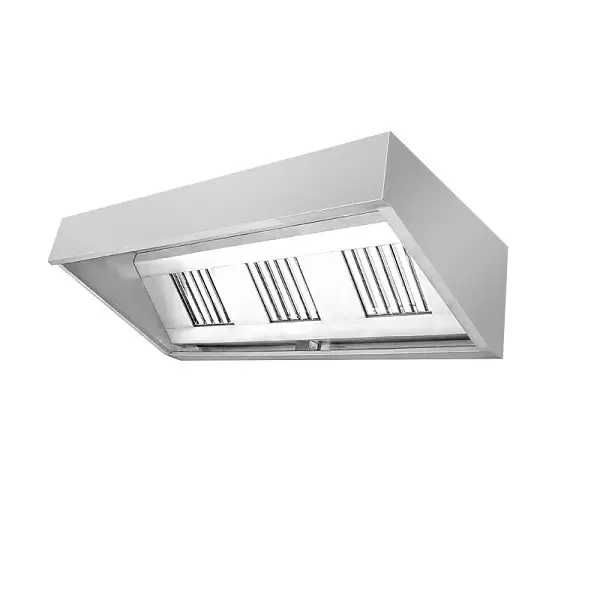 Hota inox tip f-snack, cubica de perete sau cubica centrala