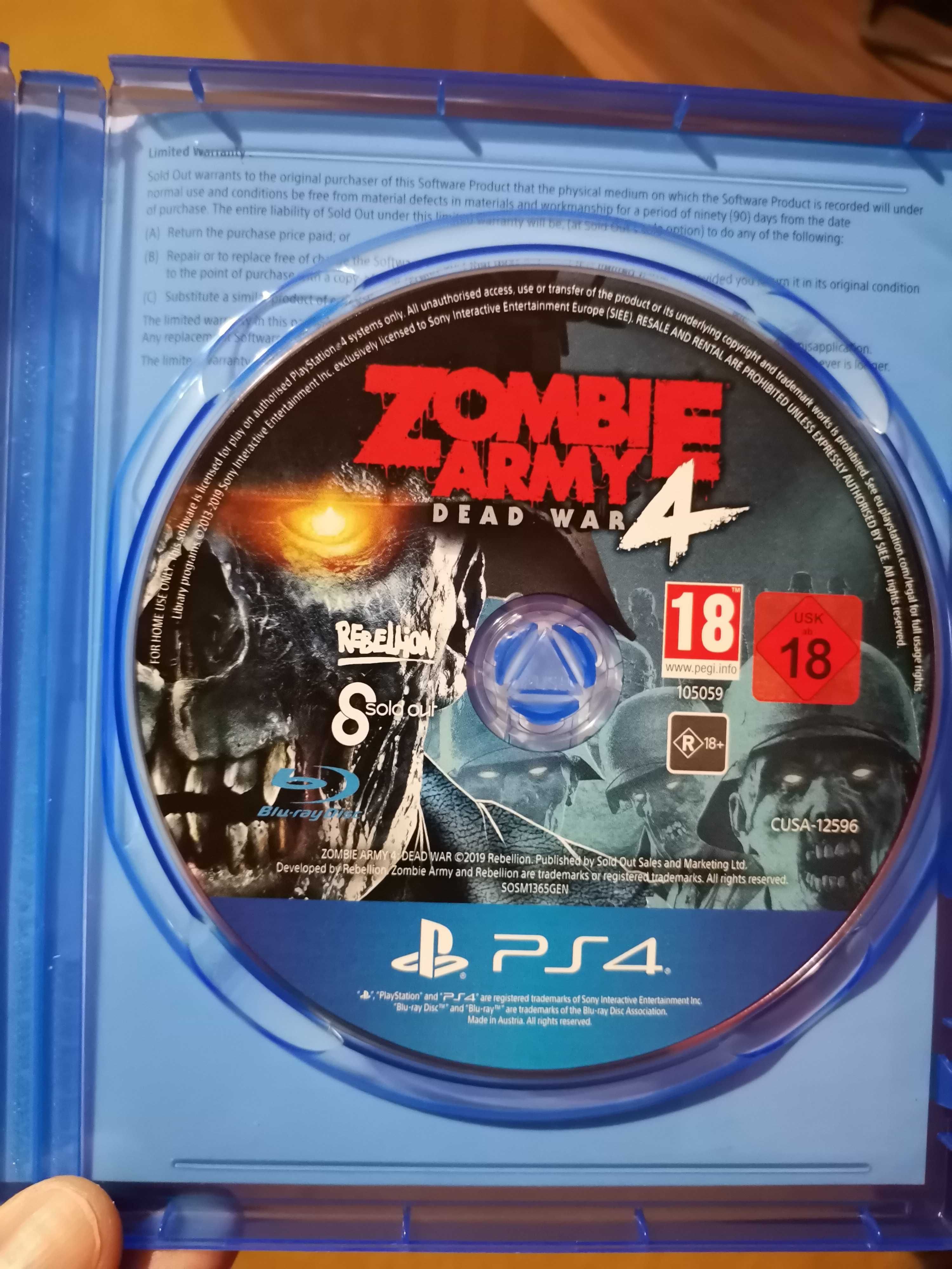 PS4 Zombie Army 4: Dead War