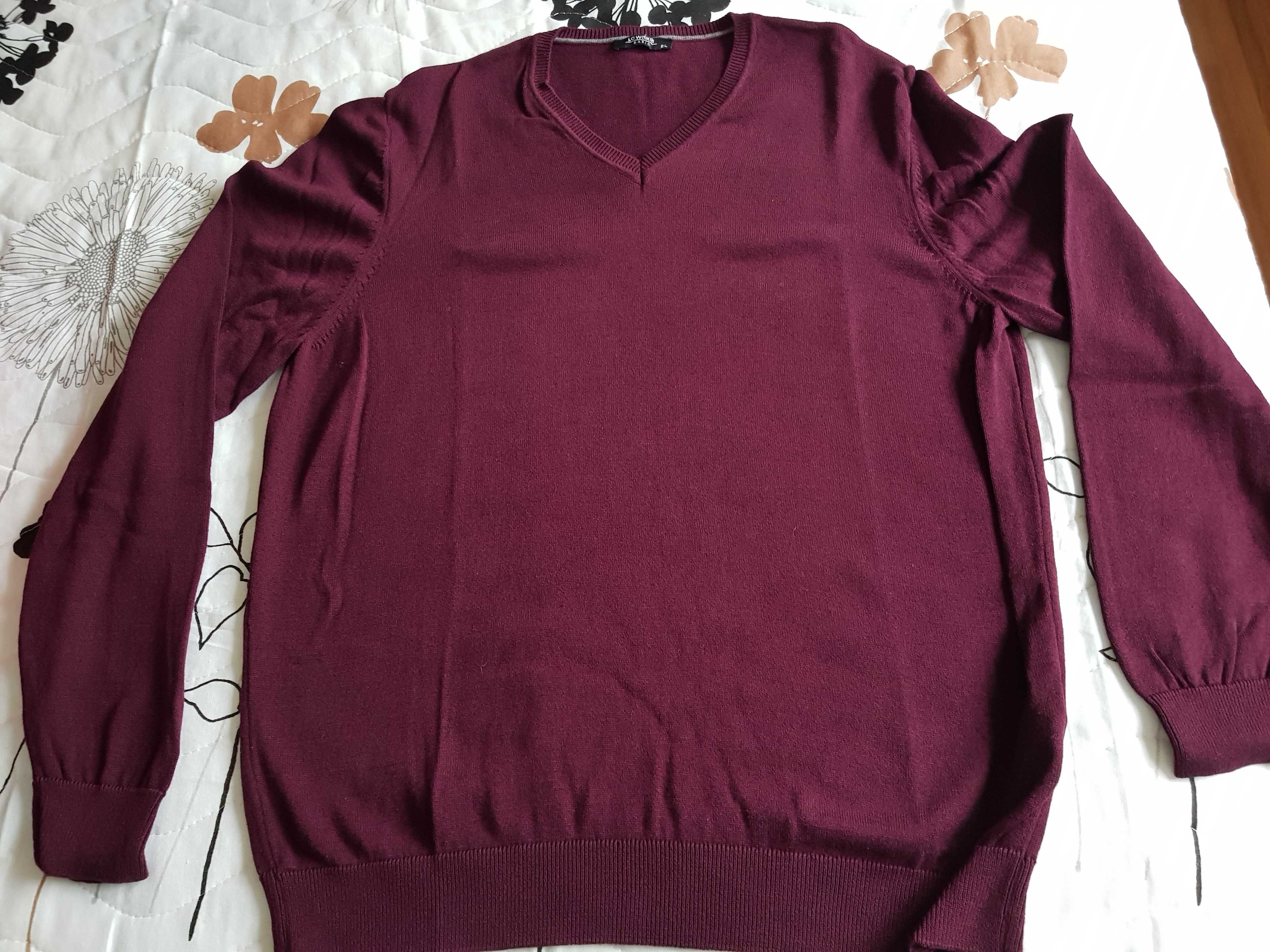 Pulovar NOU bordo  LC Waikiki  2XL