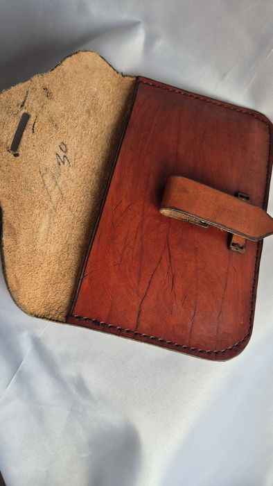 Poseta/plic piele natur hand made