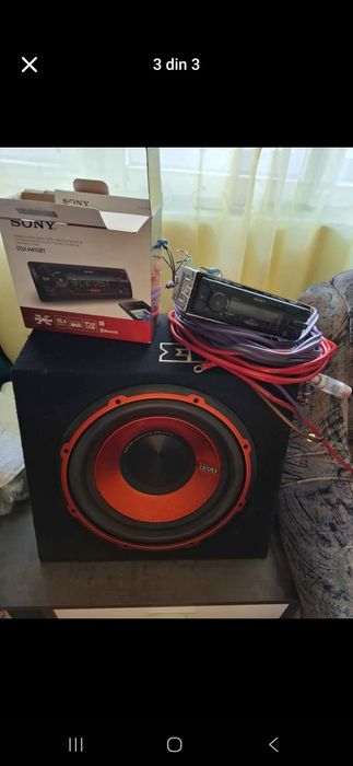 Subwoofer 900w impecabil