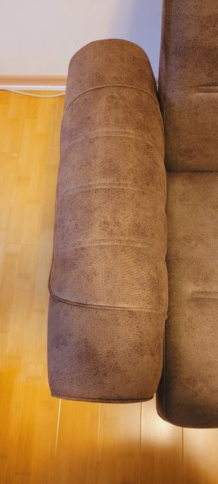 Canapea extensibila Maria, lada depozitare 220/85/80 maro