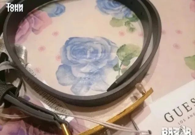 GUESS Оригинални Дамски Колани от Естествена Кожа Нови