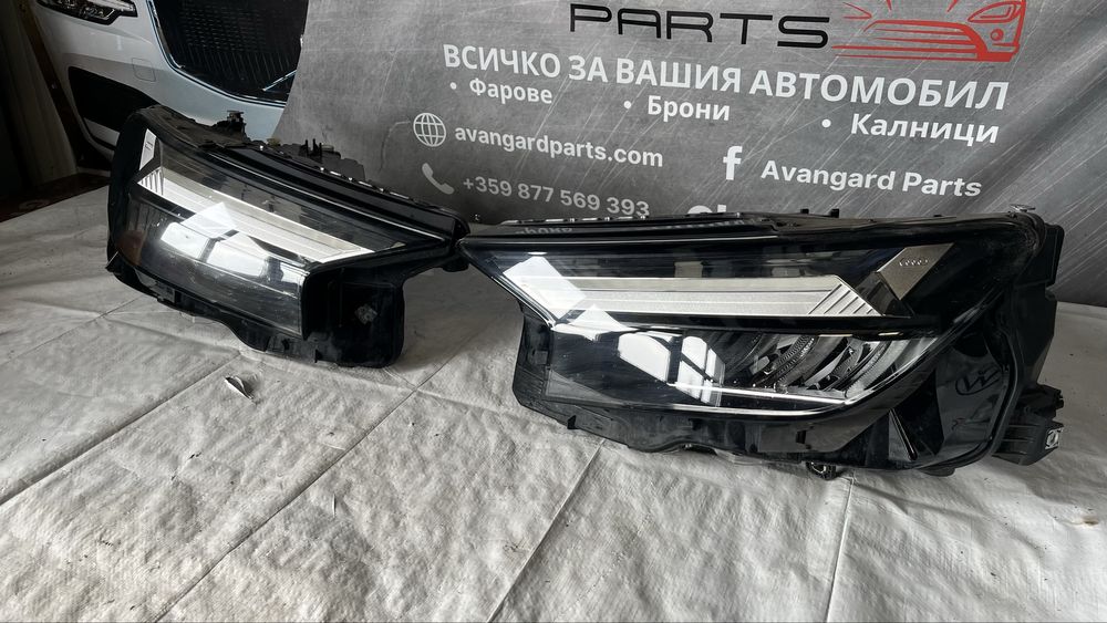 2 броя ляв и 1 брой десен фар Audi Q4 E-Tron 2022-