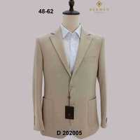 Мужской летний пиджак соломенного цвета Bekmen D202005 размеры 48-62