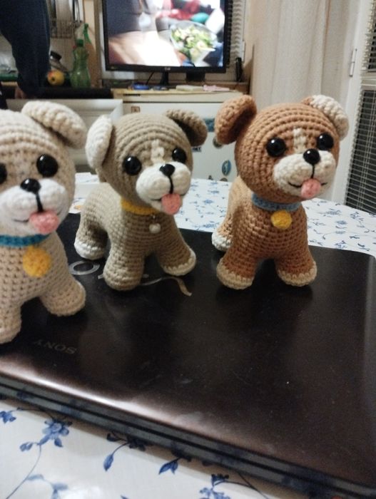 Ръчно плетено куче