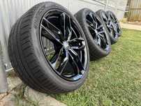 Джанти 19” за Audi с НОВИ гуми 255/35/19 Hankook