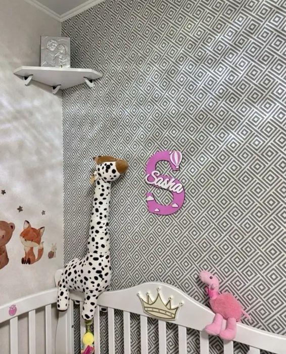 Дървена табелка за детска стая