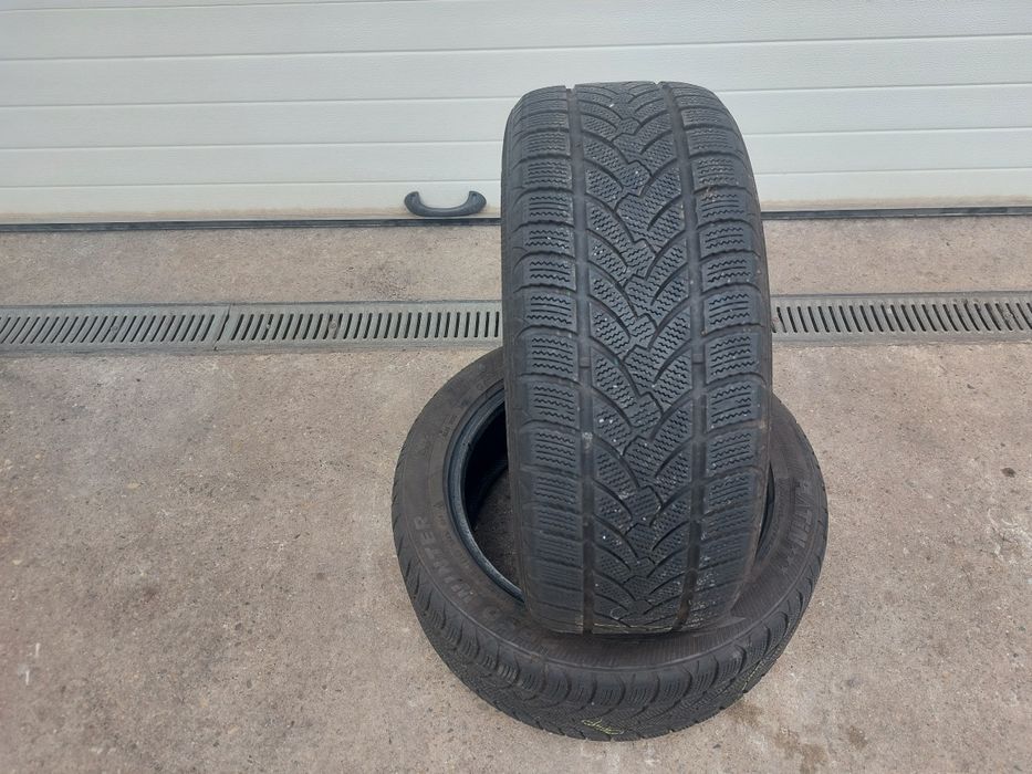 135 lei bucata! Doua anvelope M+S/IARNA 225 50 17 Syron