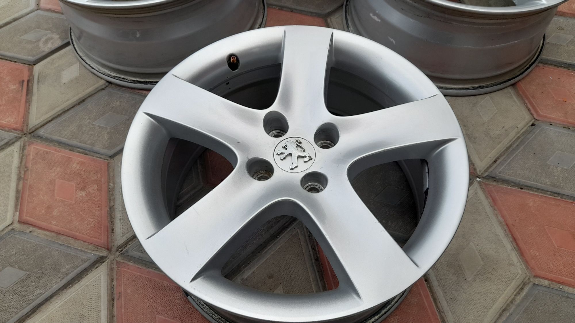Jante aliaj de 17 inch 4x108 pt PEUGEOT și CITROEN originale
