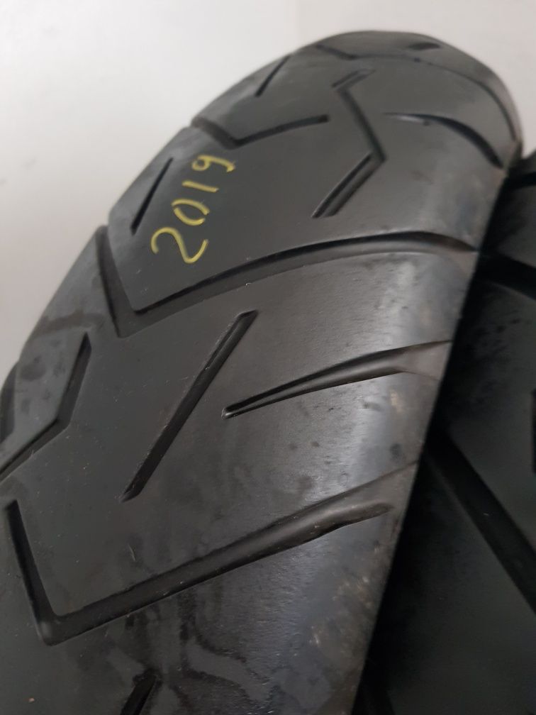 Set anvelope moto 120 70 19 cu 170 60 17 Pirelli scorpion dot 2019