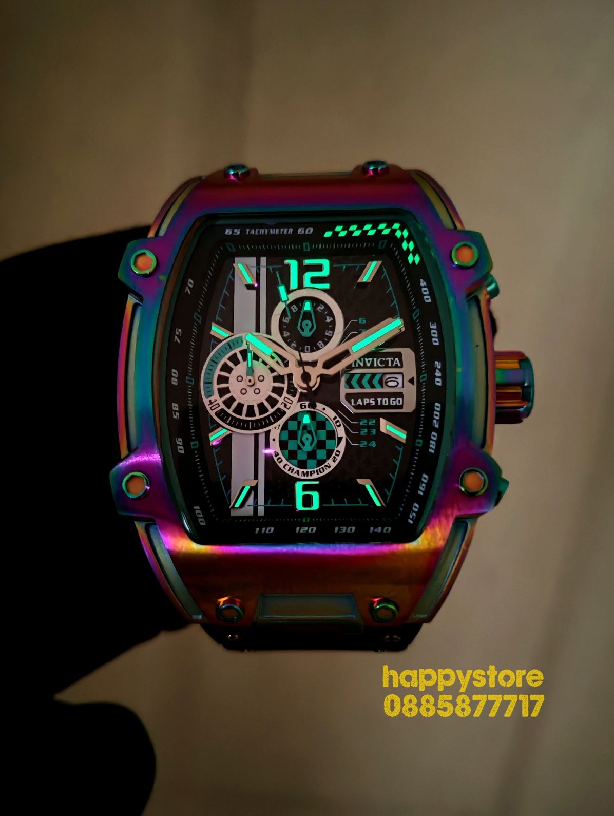 INVICTA Rainbow 48-68 mm, Инвикта нов ръчен часовник