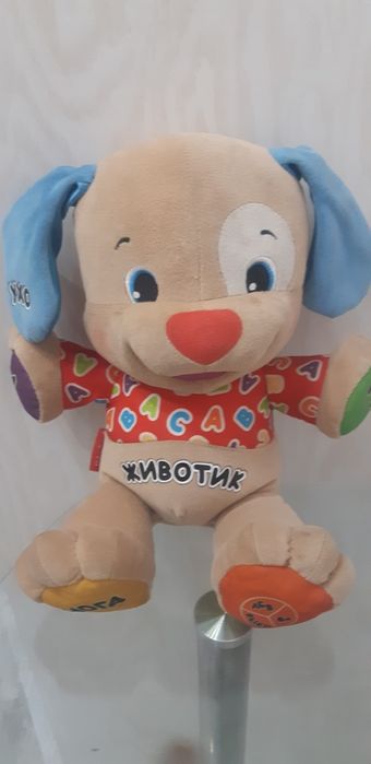 Говорящая Игрушка интерактивный щенок Фишер прайс