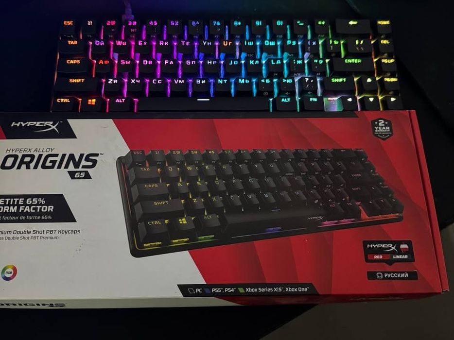 HyperX Alloy Origins 65 Gaming keyboard RGB