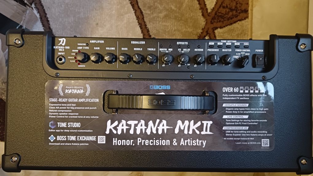 Katana 100 MK ll boss