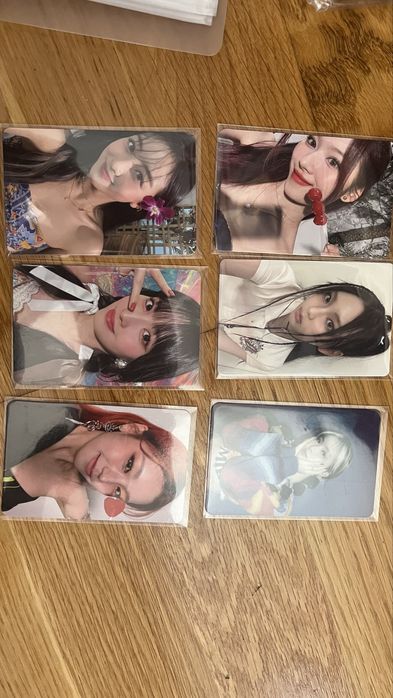 kpop  photocards  PREȚ IN DESC (Itzy,new jeans,Twice)