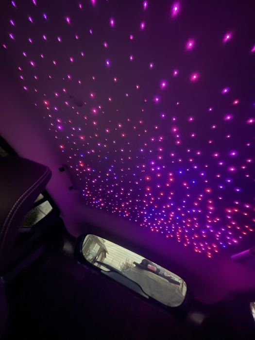 Kit fibra optica plafon 10w 500 fire auto/220v.