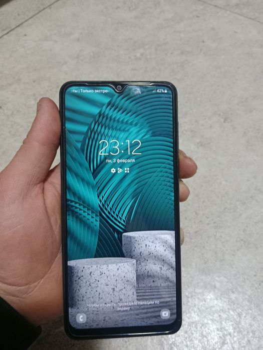 SAMSUNG A 12 qora