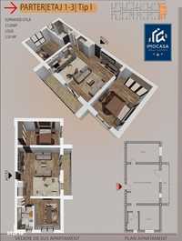Apartament 3 camere nou în cartier Gradiste Arad