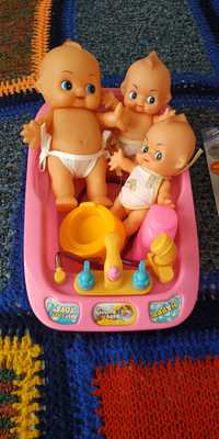 Детский набор пупсики ,купание в ванне кукол