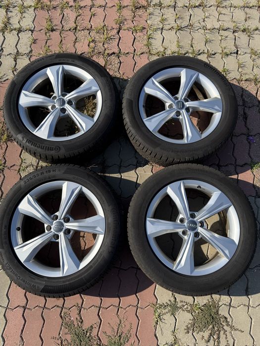 Vand set Jante+cauciucuri Audi Q5,Q3 235/55/19 M+S