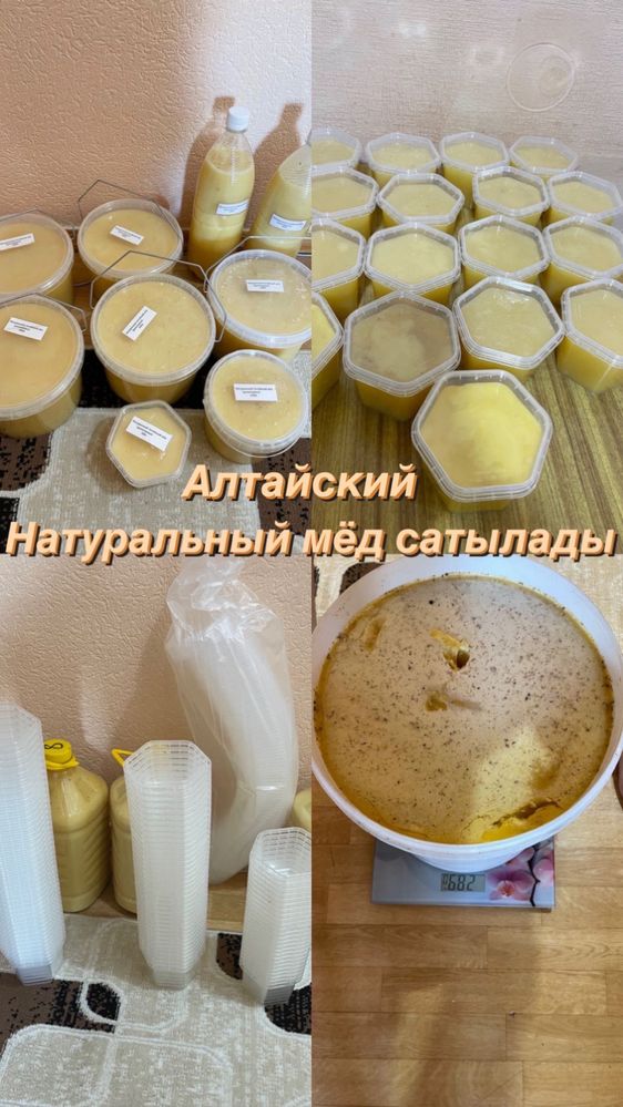 Натуральный Алтайский мёд (разнотравье)