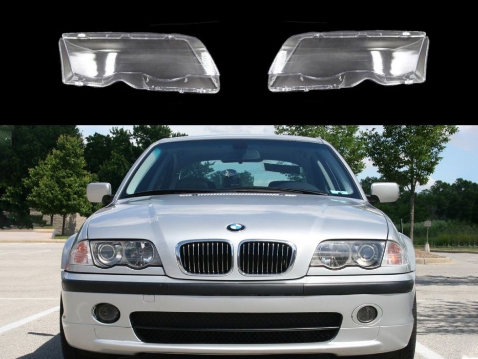 Sticla far BMW 3 E46 (1997-2001) - 4 usi Capac Geamuri.