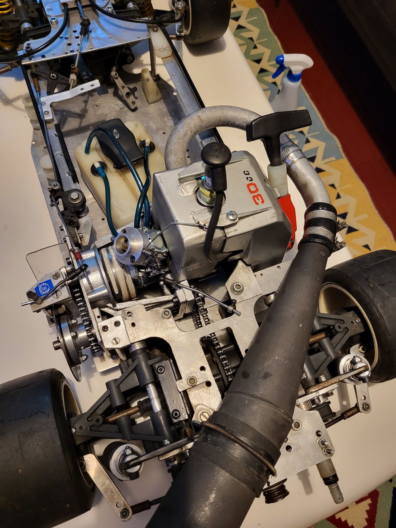 Automodel 1/4 DWA made in Italy benzina 30cc colecție