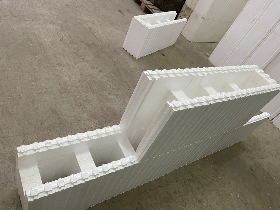 Стеновой материал, Опалубка пенополистирольная