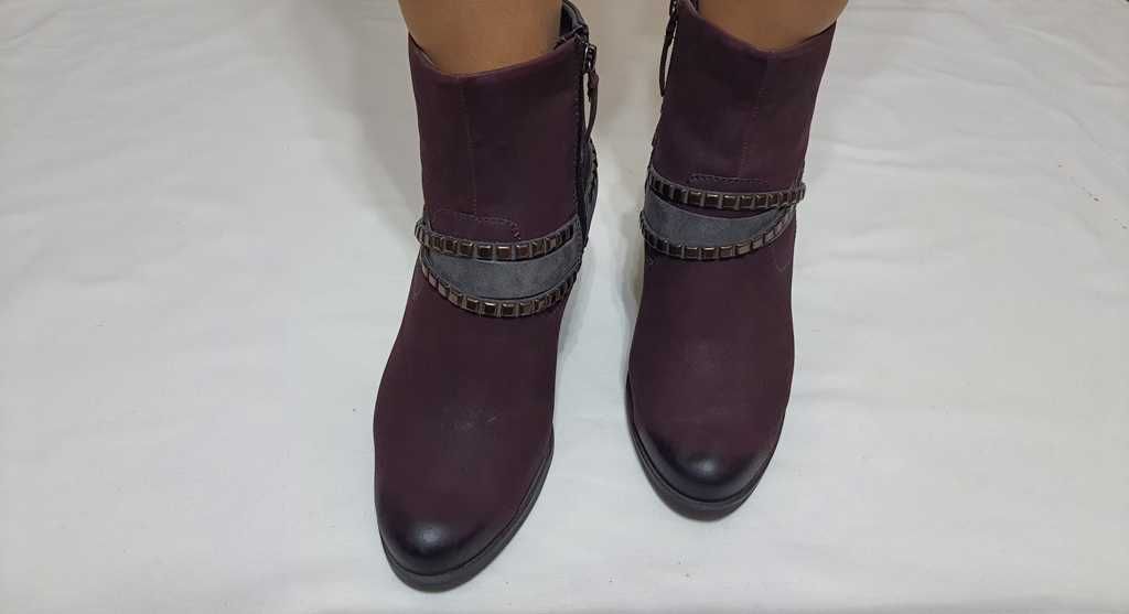 Botine elegante piele naturala de la TAMARIS marimea 38