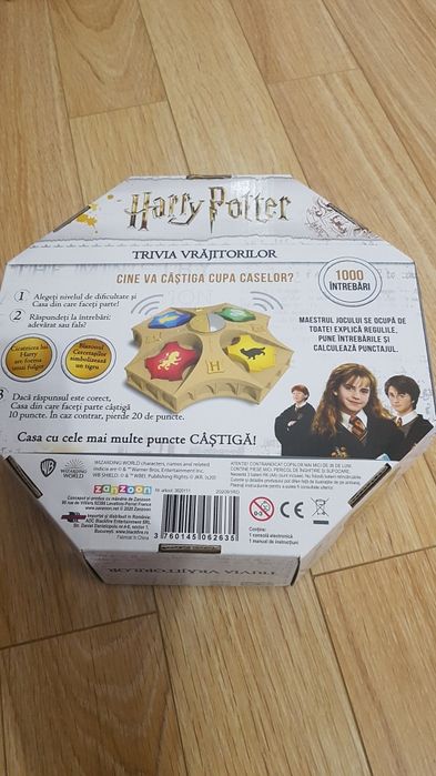 Joc de societate Harry Potter Trivia Vrajitorilor