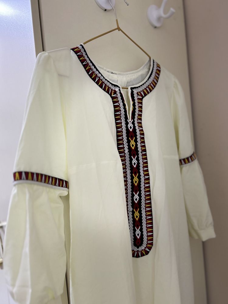 ТуркменскаЯ платье с ручной вышивкой