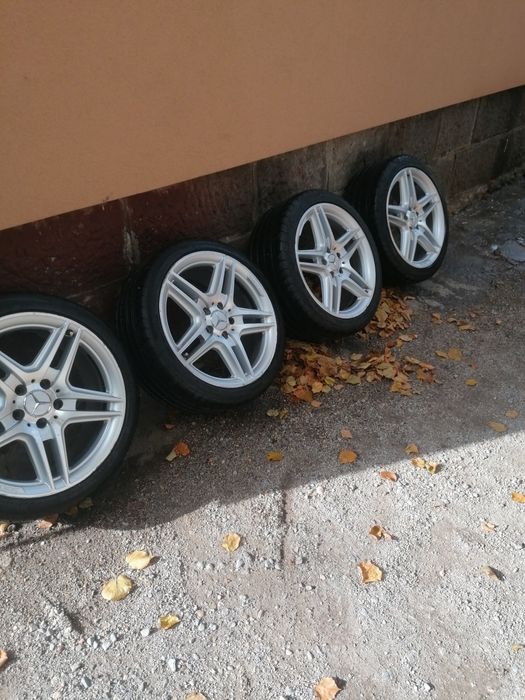 Гуми със джанти за Мерцедес C и E