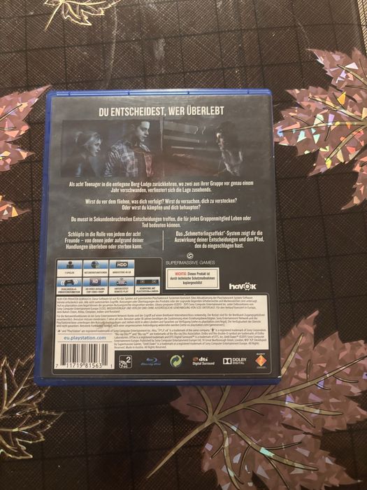 Until Dawn ps4 playstation 4