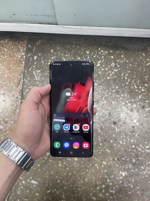 S21 ultra 256gb holat ideal