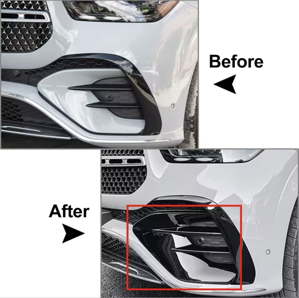 Emblema grila centrala Mercedes GLE GLS Full Black negru lucios 2020+